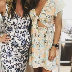 Floral cut out MINKPINK Dress